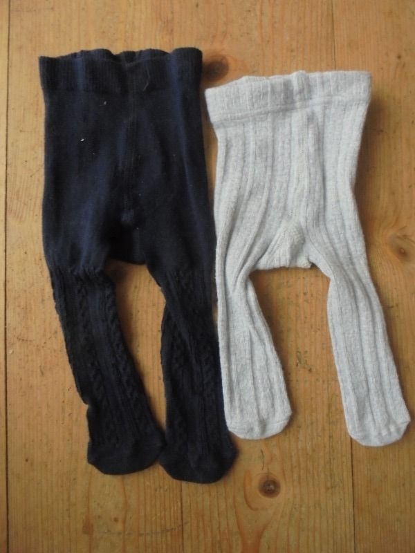 J589.2pack dětské punčocháče 0-3 měsíce do 6 kg