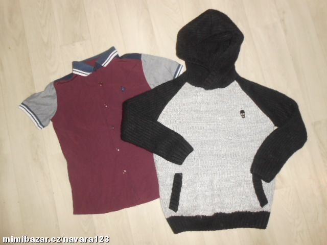 Košile, košilka, svetr, svetýrek