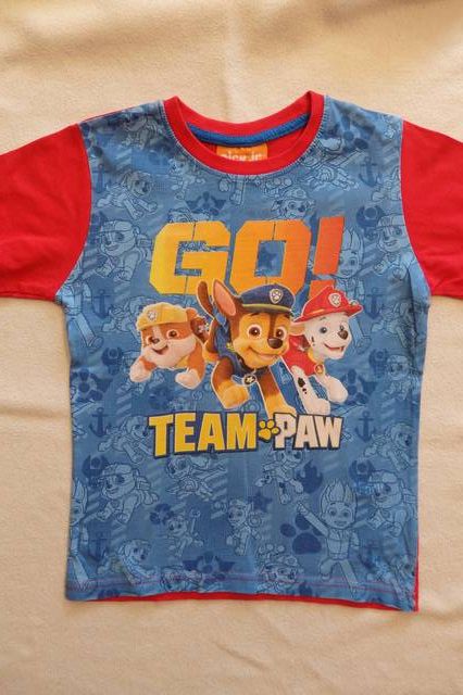 Tričko Tlapková Patrola červené