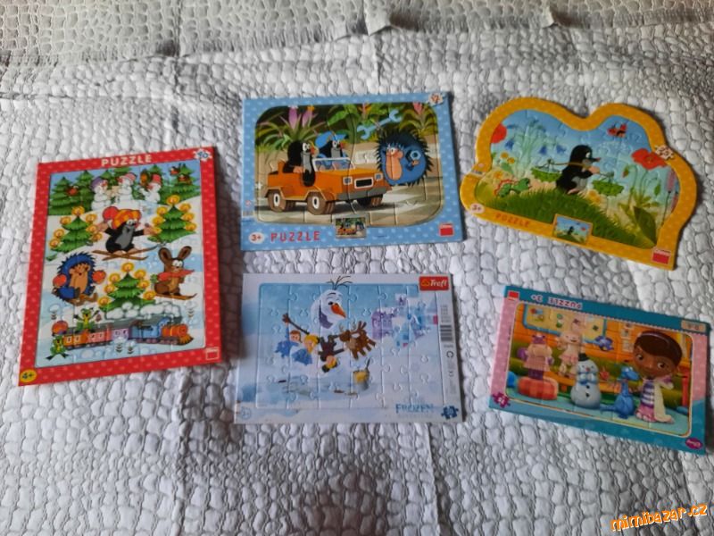 Dětské puzzle- mix