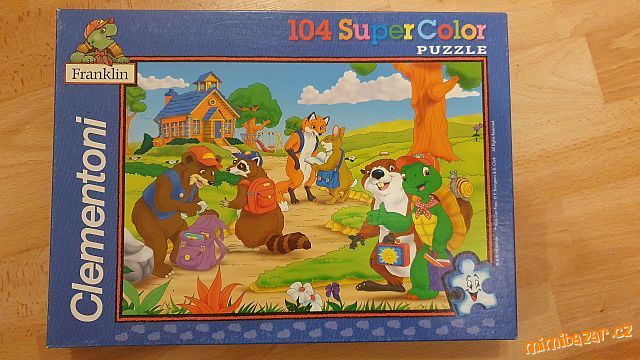 puzzle s Franklinom
