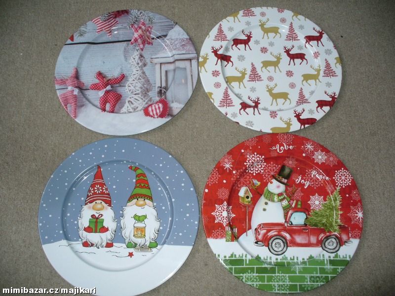 Talíř vánoční 28cm