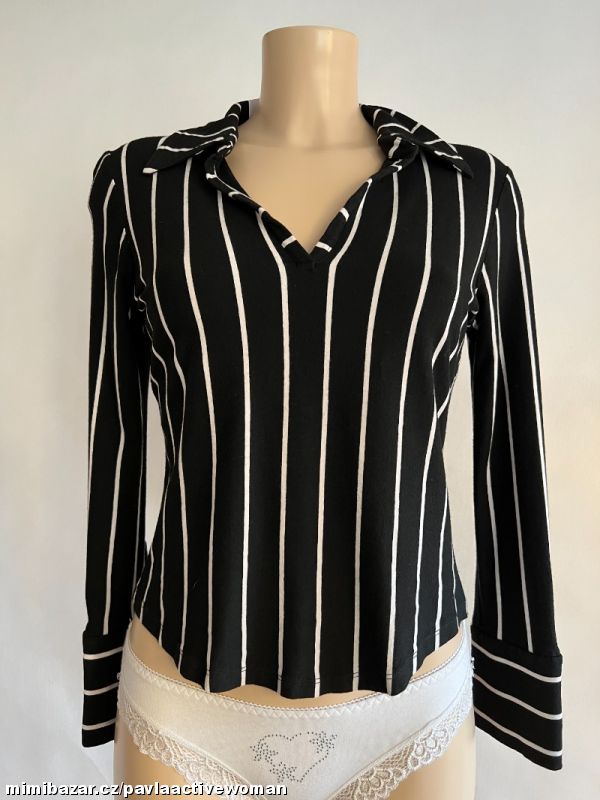 Č.1314 KRÁSNÉ PRUŽNÉ ZN TRIKO HALENKA NOVÉ v.38/40