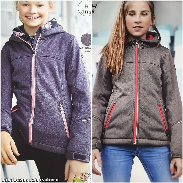 Dívčí softshellová bunda