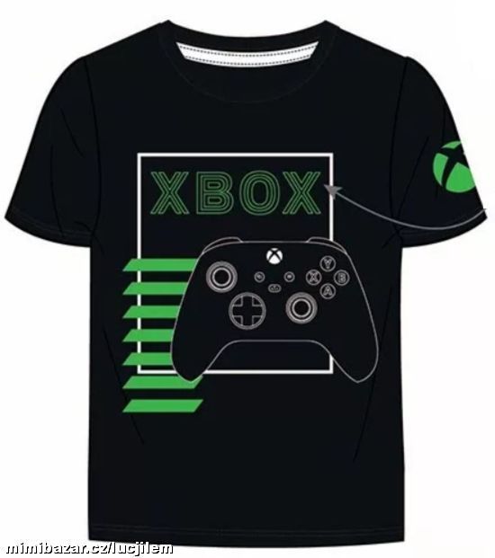 Tričko XBOX černé