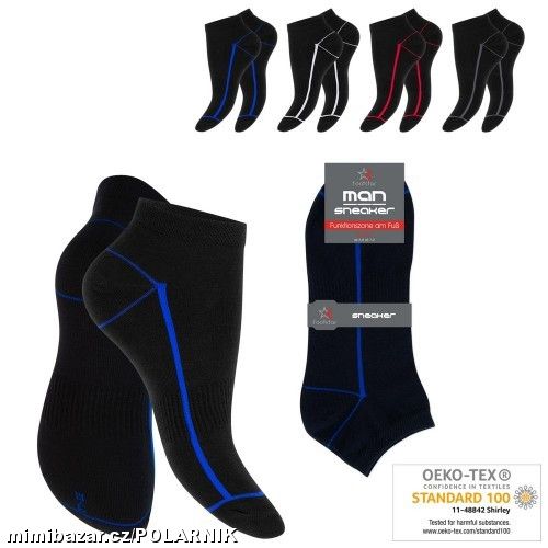 Pánské kotníčkové ponožky 4 páry