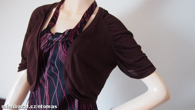 Coast hnědé svetrové bolerko V.M