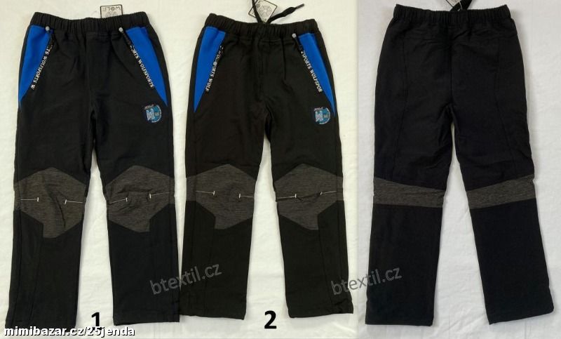 Dětské softshellové letní kalhoty Wolf 98-128