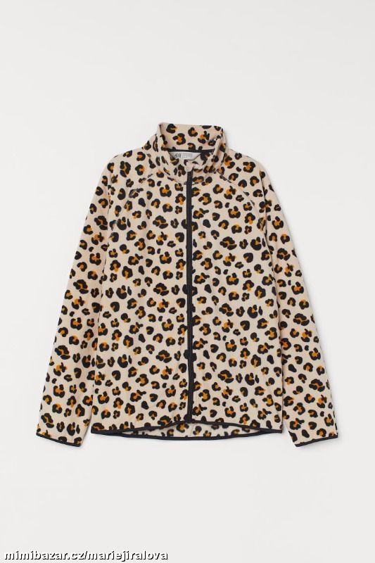 Krásná fleecová mikina, bundička H&M