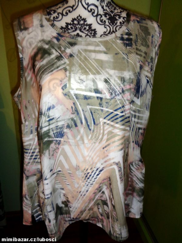 Luxusní zlatá vzdušná halenka