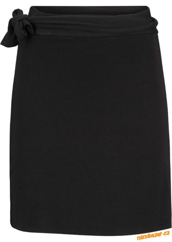 *Nová černá zavinovací sukně