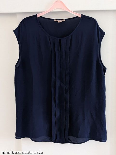 Letní tílko, halenka bez rukávu