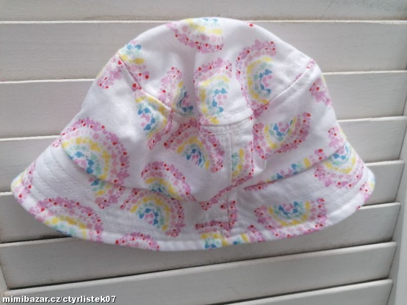 NEPOUŽITÝ KLOBOUK KLOBOUČEK 3-6 MĚS 59644