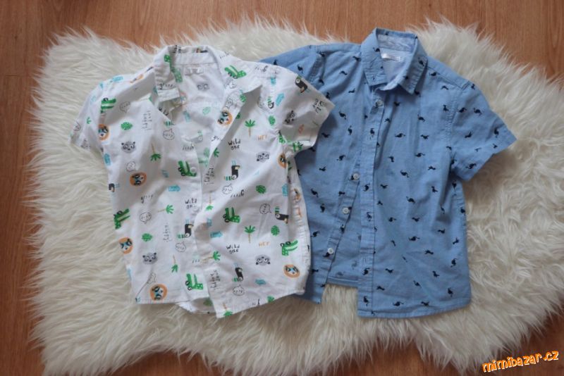 Košile s krátkým rukávem