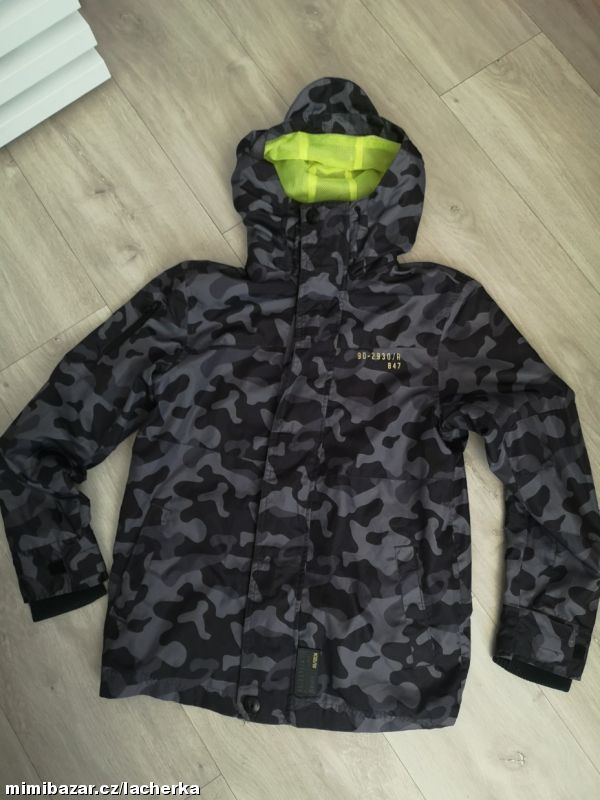 NEXT bunda maskáčova 11 let 146