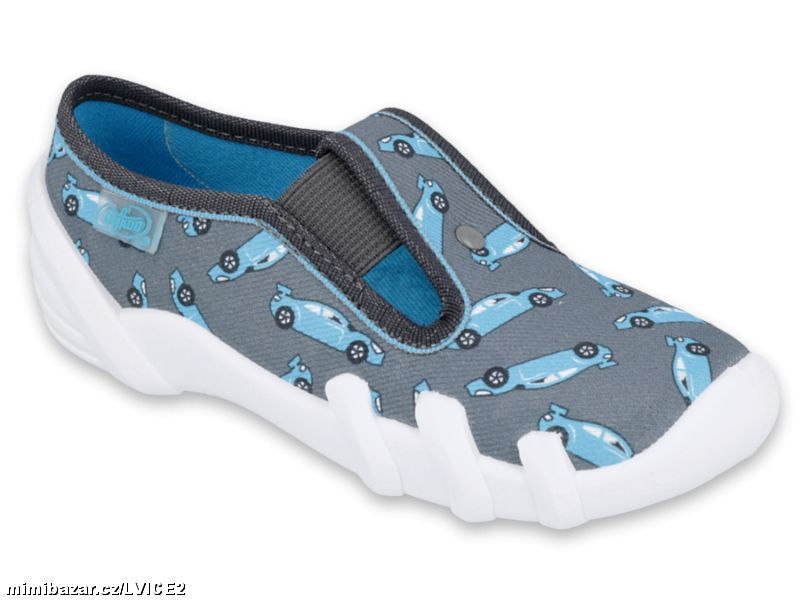 Plátěnky, bačkory , přezuvky BEFADO 290X226 Auta