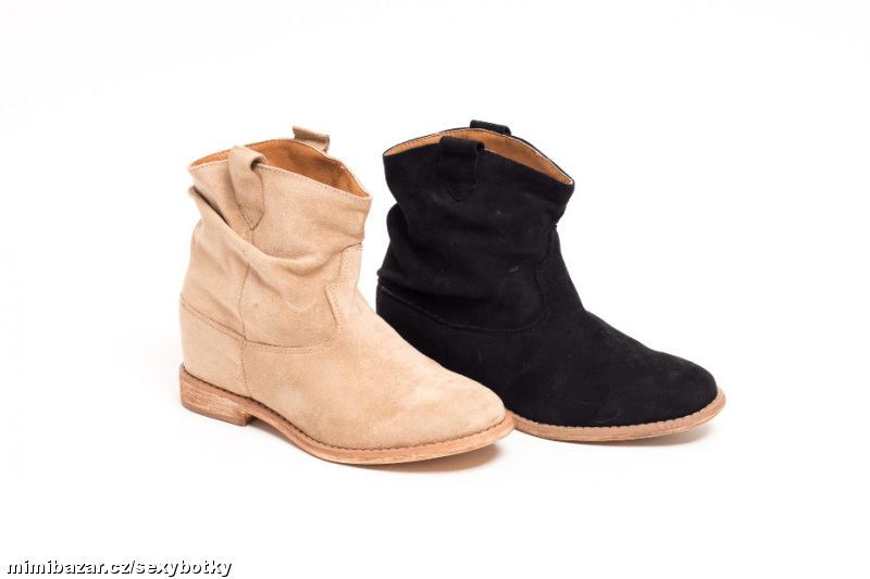 Kotníčkové podzimní kozačky vel. 36, 37, 38, 39, 40, 41