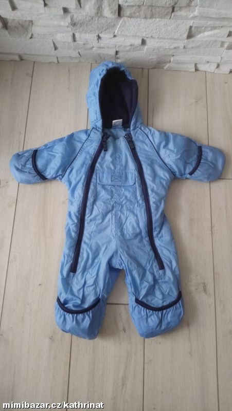 Zimní chlapecká kombinéza Papagino, vel. 62-68