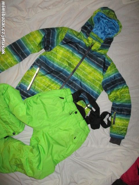 chlap.funkční lyžařský komplet vel 140