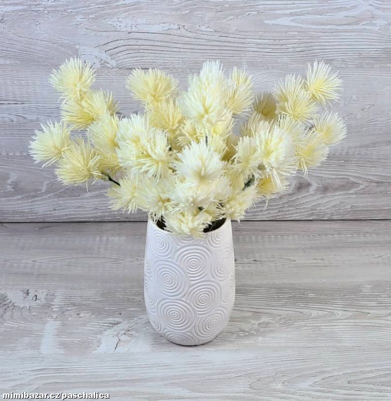 Bodláčky kytička smetanová 32 cm A5-04314_01