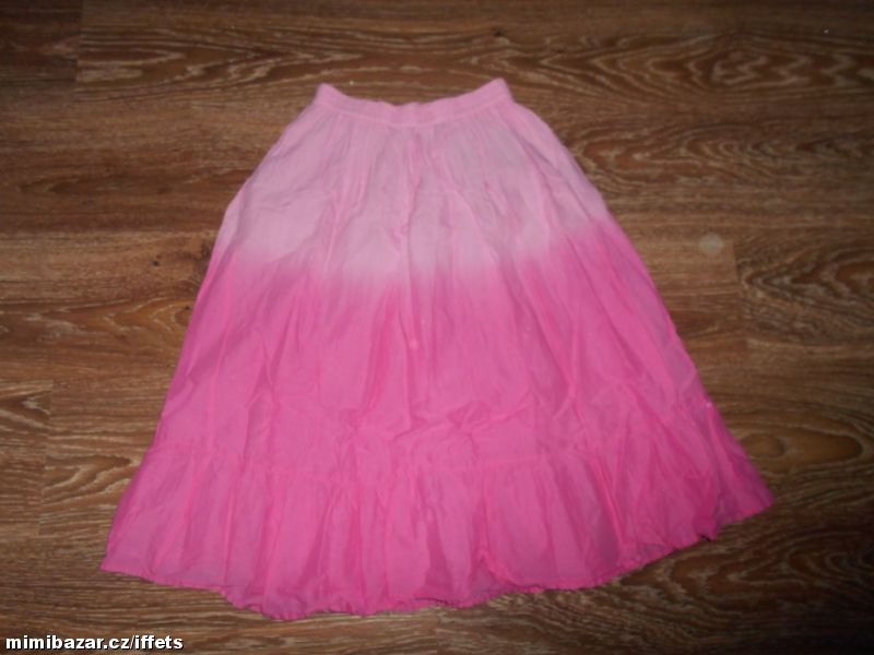 růžová bavlněná sukně Made in Deutschland 140 146