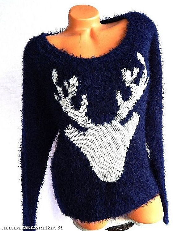 Měkoučký teplý svetr vel.50