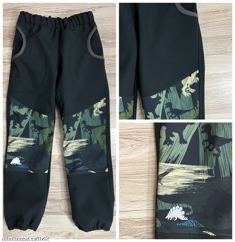 NOVINKA-SOFTSHELLOVÉ KALHOTY