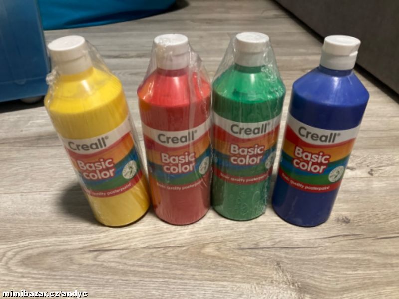 Temperove barvy 4x 500 ml