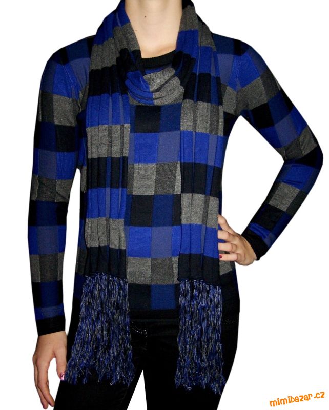 ♥NOVÁ♥ dámská halenka/svetr se šálou