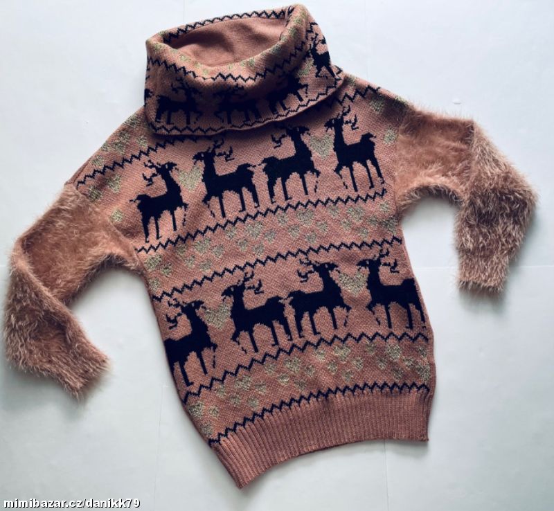 Svetr zimní - v.cca 134/140