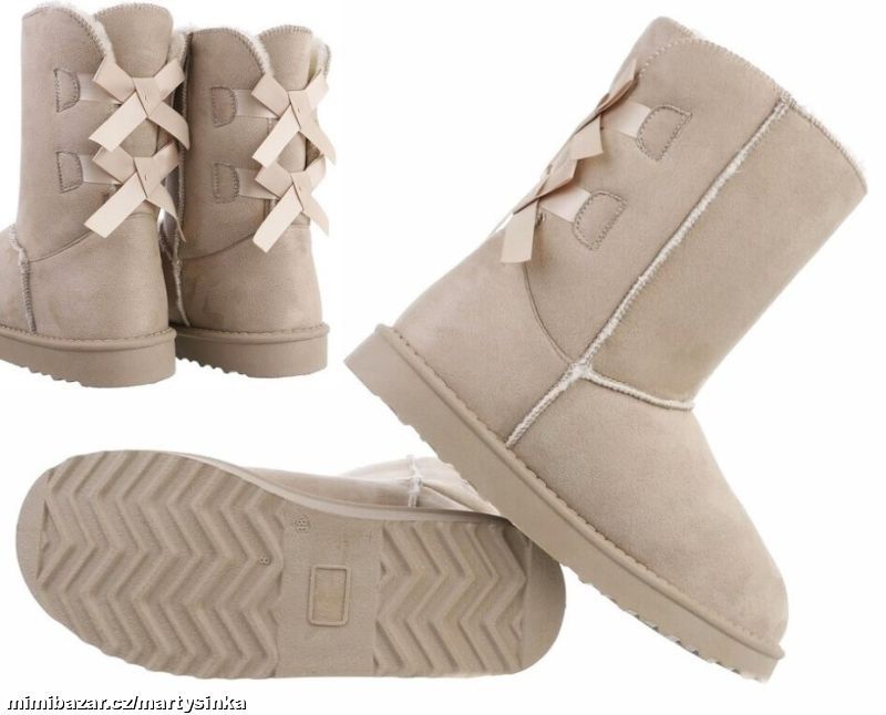 Dámské válenky / zimní nízké kozačky