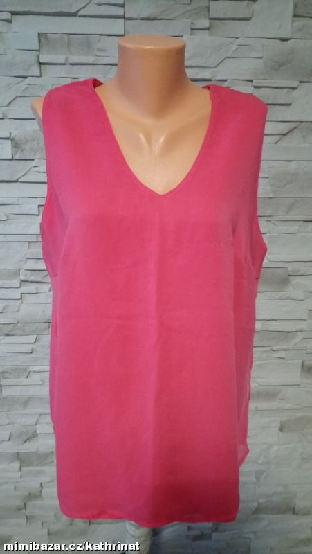 Růžové tílko Peppermint, vel.46