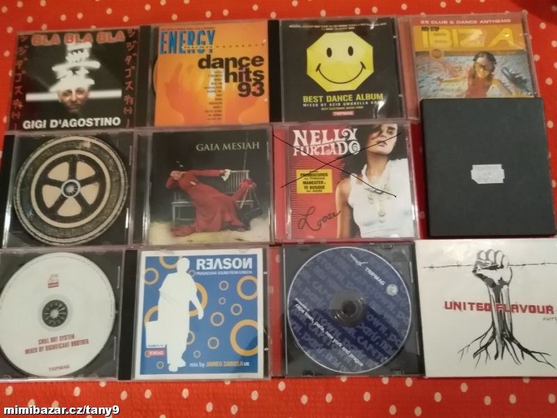 Obrázek k inzerátu: CD Hel, Gaia Mesiah, United Flavour aj.