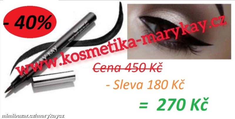 MARY KAY Voděodolné tekuté oční linky Black