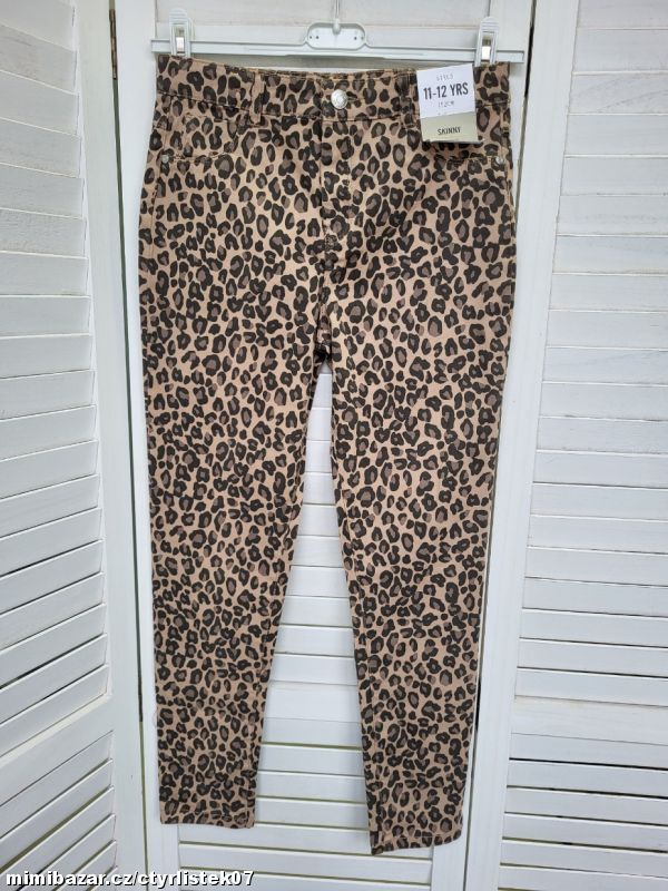 NEPOUŽITÉ KALHOTY SKINNY GEPARD 11-12L 57256