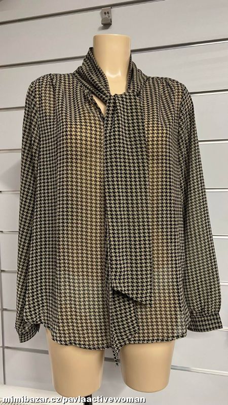 Č.7880 KRÁSNÁ LEHKÁ BLŮZKA NOVÁ v.42