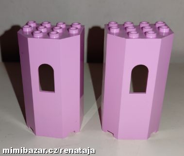 LEGO KLASIK - dvě růžové věže
