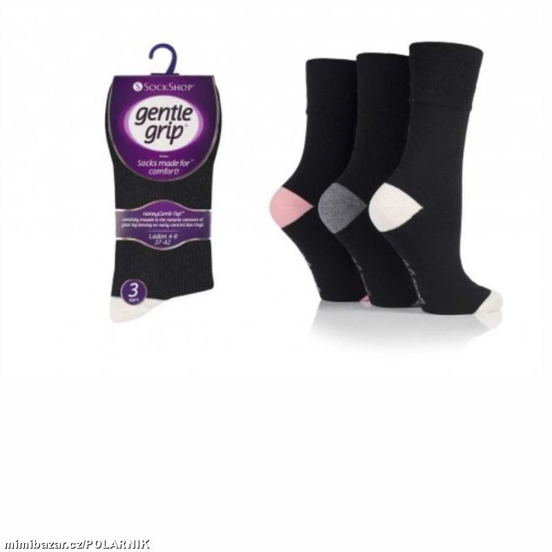 Dámské ponožky s jemným lemem Gentle Grip