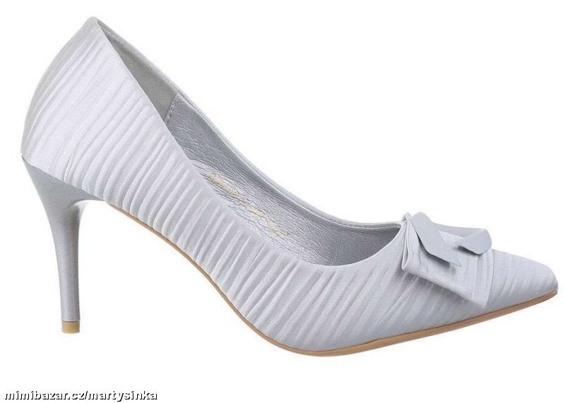 Elegantní společenské lodičky s ozdobnou sponou