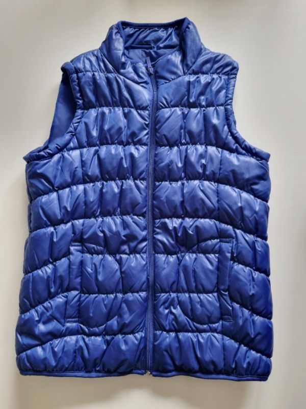 N.O.V.Á. Modrá prosívaná bunda - tenčí