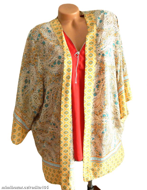 Blejzr přehoz cardigan vel.52