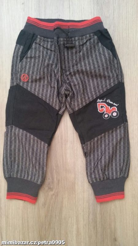 Sportovní outdoor kalhoty 86/92