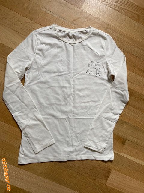 tričko s kočkou top stav