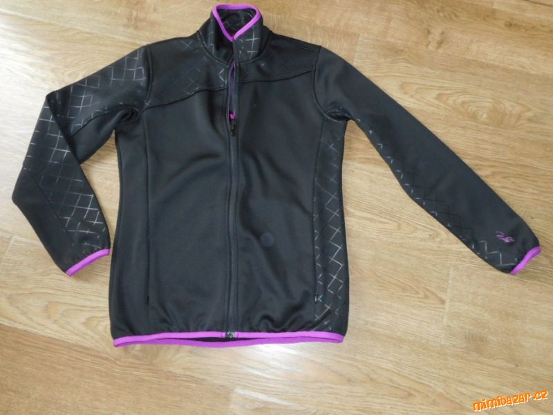 Dámská softshell mikina - velikost M - černá