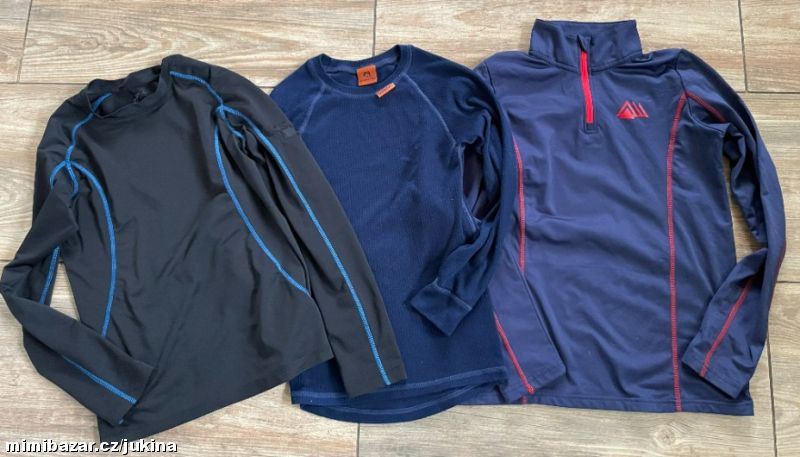3x funkční tričko či mikina