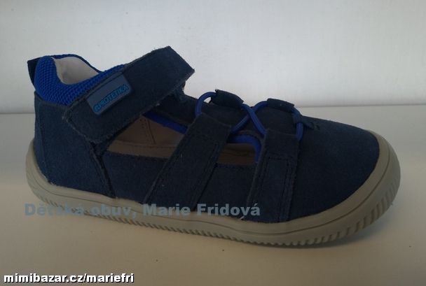 Letní kožené barefoot sandály Protetika KENDY deni