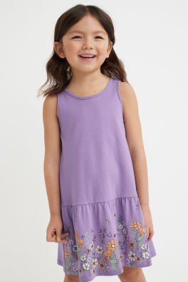 Šaty květovaná tunika H&M skladem v 8-10 let