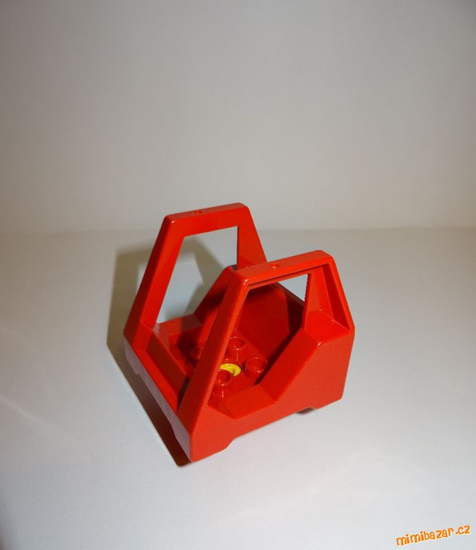 Lego duplo toolo kabina červená