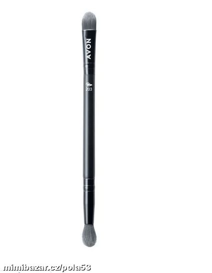 Oboustraný štěteček na oční stíny