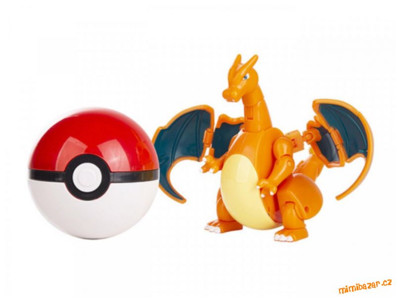 Prodám - Pokémon figurka Charizard pokeball | Mimibazar.cz